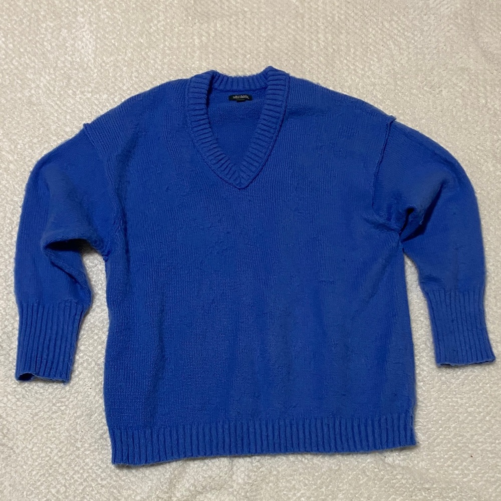 Wild Fable Royal Blue V-Neck Sweater